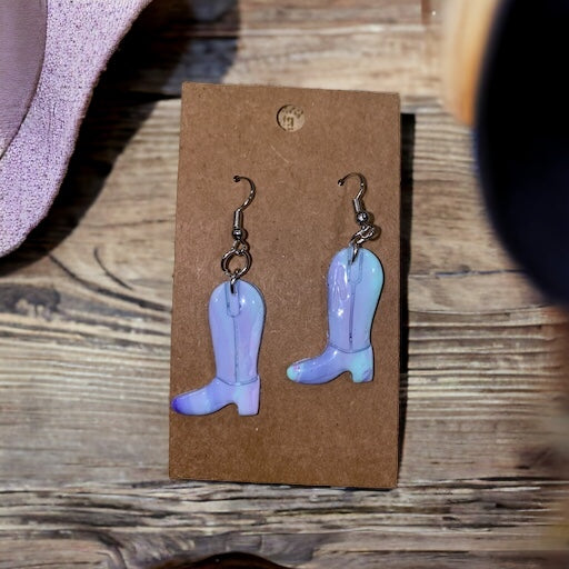 Cotton Candy Cowgirl Dangles