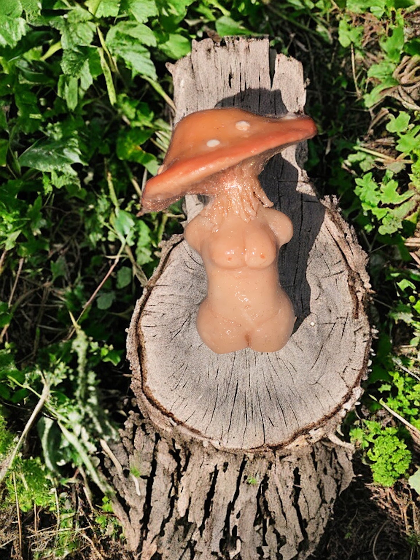 Mushroom Maiden Figure